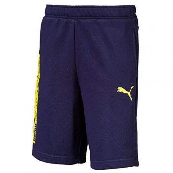 PUMA Active Sports Sweat Shorts B Pantalón Corto, Niños, Azul, 15-16Y