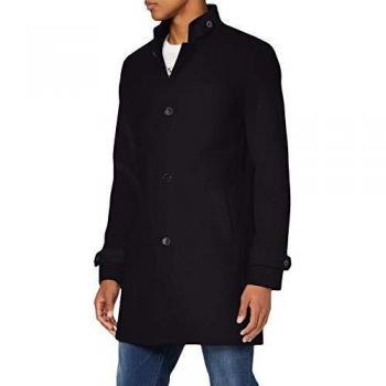 Jack & Jones Jprblamelton-Abrigo de Lana para Hombre, Black, XXL