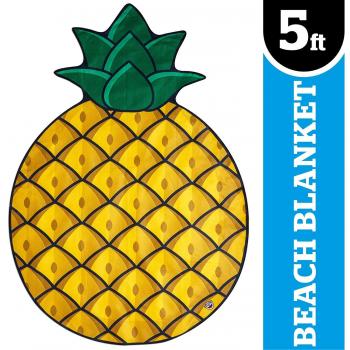 BigMouth Inc. – Pina Piña Toalla de Playa Gigante Playa – Toalla Manta XXL Redonda baño