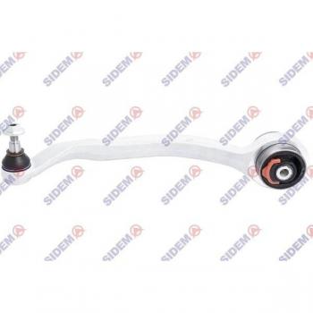 Control Arm SIDEM 37676 - Barra oscilante de suspensión de ruedas, fabricada en acero de alta resistencia, diseñada para vehículos específicos, incluye bujes y es compatible con diferentes modelos de automóviles