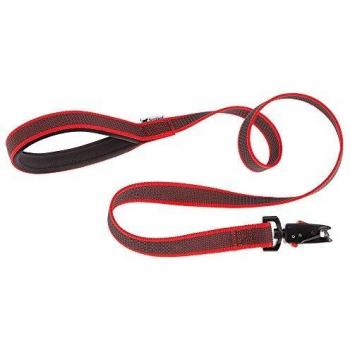 Ferplast - Correa para Perros Daytona Gummy Matic, Negro
