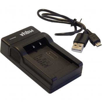 vhbw Micro USB cargador cable de carga para cámara batería Panasonic VW-VBJ10E