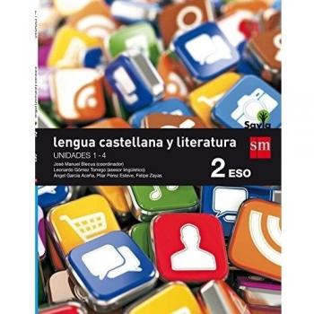 Lengua castellana y literatura. 2 ESO. Savia. Trimestres - Pack de 3 libros - 9788467586879