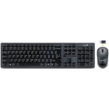Genius 31340045106 - Conjunto de Teclado y Ratón Slimstar 8000ME Inalámbrico USB