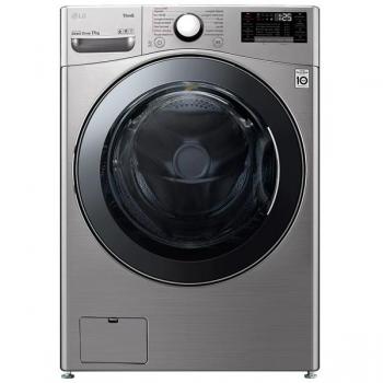 Máquina de Lavar Ropa LG F1P1CY2T 17kg 1100RPM Acero Inoxidable TurboWash SteamPlus