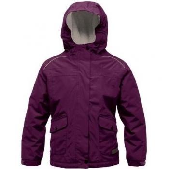 Regatta Girls Mintaka Waterproof Insulated Hooded Jacket Blackcurrant