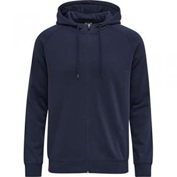 Hummel Red Classic Zip-Up Hoodie