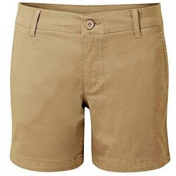 Gil Crew - Pantalones Cortos para Mujer, Mujer, KHA01, 14