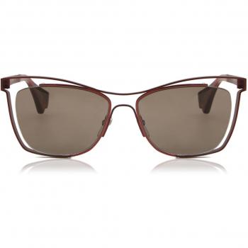 Alyson Magee AM7011 213 Anteojos de Sol para Mujer Rojas con lentes de sol de 54 mm