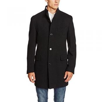Daniel Hechter 45005 162259, Abrigo Para Hombre, Negro