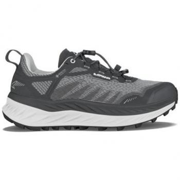 Zapatillas de Trail Running Lowa Fortux GORE-TEX para mujer, color negro y blanco, talla 37.5