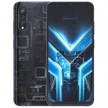 Smartphone Cubot X70 6.5 Tech Black, 256GB ROM, 12GB RAM, Cámara Trasera 100+5MP, Cámara Frontal 32MP, Dual SIM, 5G,