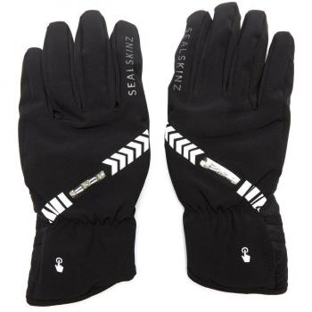 Sealskin Hombre All Weather Guantes, invierno, hombre, color negro, tamaño small
