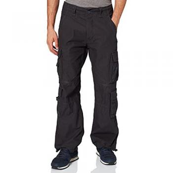 Brandit Pure Vintage Cargo Pants - Black Grey - 6XL Male
