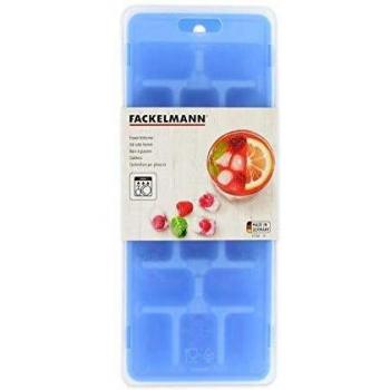 Fackelmann 49368 Cubitera con Tapa 15 cavidades, 25x10cm, Colores surtidos