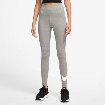 Nike - Mallas de mujer Sportswear Classics, color gris, talla XS