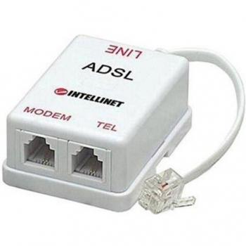 Intellinet Splitter Divisor de Red para módem ADSL Blanco