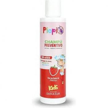 Champú Sanasur Piopio Desenredante Preventivo de Piojos con Aroma a Fresa 200ml