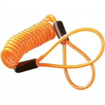 Sailnovo Cable Recordatorio para Candado Antirrobos de Disco de Moto 1.5M para Motocicleta Bike Bicycle Scooter