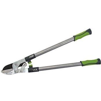Tijera de Poda Anvil con Carraca Silverline 735 mm - Herramienta de Jardinería Pesada con Mangos Antideslizantes y Cuchilla Anti-Adherente
