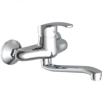 Grifo mezclador de pared SCHÜTTE ORAZI cromado