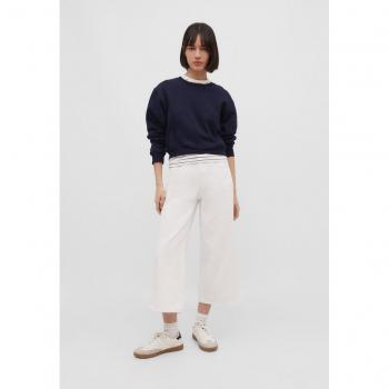 Stradivarius Culotte Jeans White