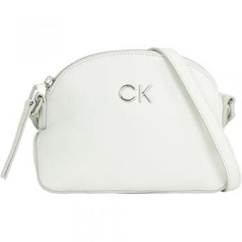Calvin Klein Green Crossbody Bag with Zip Closure - One Size