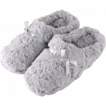 Mujer Zapatillas de Estar Invierno casa Cerradas Calienta con Comodidad Pantuflas