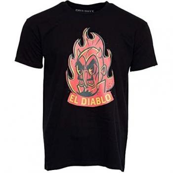 Camiseta Call Of Duty: Vanguard Devil Negra Talla S/M/L