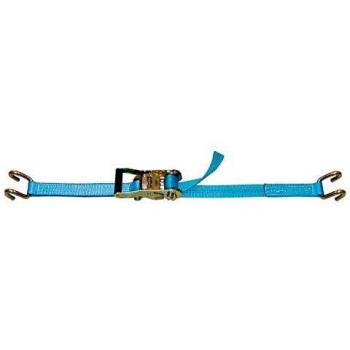 Correa de amarre Levac - Ancho 35 mm - Capacidad 300 kg - 2 ganchos de borde - Longitud 6 m