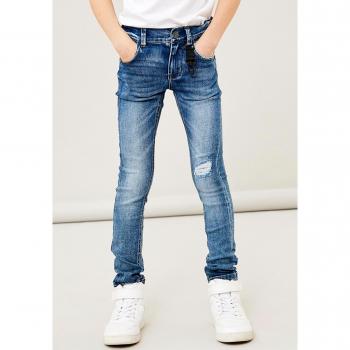 Jeans Elásticos Pete Ajuste Ceñido 4111 Azul Medio 9 Años