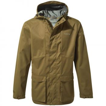 Craghoppers Kiwi Classic - Chaqueta impermeable para hombre, color musgo oscuro, XL
