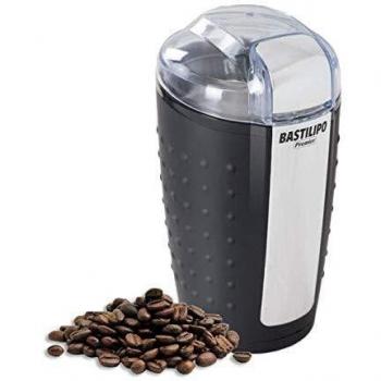 Mokka 120 - Molinillo de café para grano o frutos secos con hojas de acero inoxidable