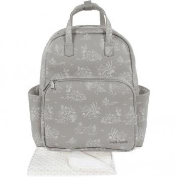Mochila Floresta Toile de Jouy - Elegante y Práctica para Bebés