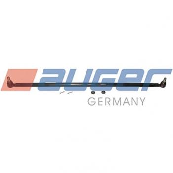 Manillar de dirección AUGER 10254, aluminio ligero, diseño ergonómico, compatible con bicicletas de montaña y carretera, ancho ajustable, acabado en negro mate