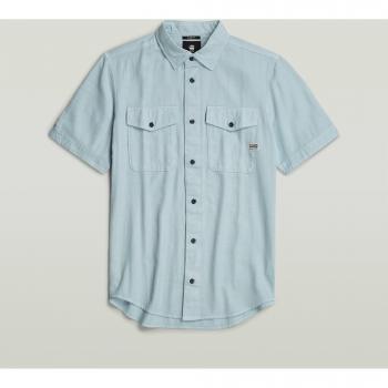 Camisa Marine Slim azul G-Star Raw de corte ajustado para hombre