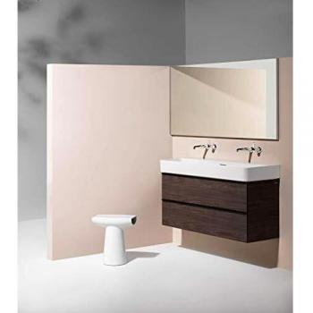 Mueble Bajo Lavabo LAUFEN Space, 93,5x52x41cm, 2 Cajones Soft-Close, Color Blanco Mate