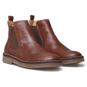 Botines de Mujer Toni Pons en Piel Efecto Serpiente con Elásticos - Modelo ISA-CC