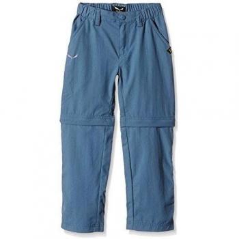 Salewa Fanes Dry K 2/1 - Pantalones impermeables para niño, color azul, talla L
