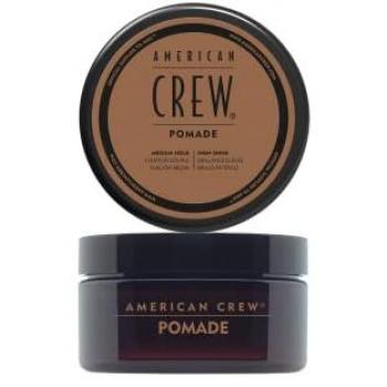 American Crew Pomade 85g - Hair styling product, medium hold, high shine, water-based formula, suitable for all hair types, easy to wash out