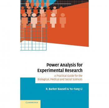 Análisis de Potencia para Investigación Experimental - Tapa Dura Cambridge