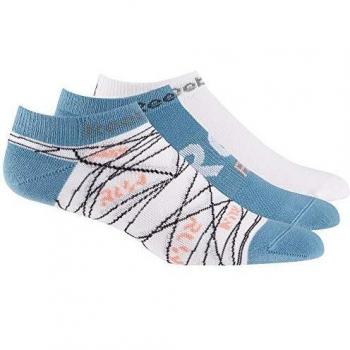 Reebok Run Club Womens 3p Sock Calcetines, Mujer, Blanco/minmis, 34/36