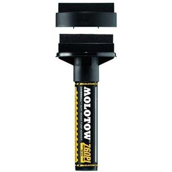 Marcador Permanente Molotow MASTERPIECE COVERSALL 760PI, Punta de 60 mm, Color Negro