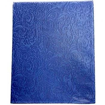 Mantel rectangular antimanchas, 160 x 250 cm, color azul