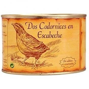 2 Codornices Artesanas en 0,6 Kg. N.