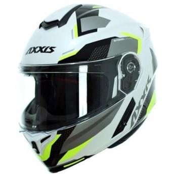 Casco Modular Axxis Storm SV Drone Amarillo Flúor Perla CE