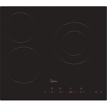 Encimera Vitrocerámica Midea de 3 Zonas de Cocción - Modelo MCH520T239K0