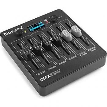 Beamz DMX65W Controlador Inalámbrico DMX Alimentado por Batería 154067