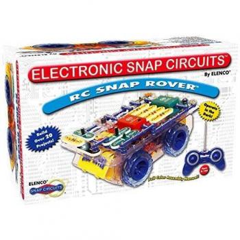 Snap Circuits Remote Controlled Snap Rover SCROV-10 | Over 20 STEM Projects | 50 Parts | Full Color Project Manual | STEM Educational Toy for Kids 8+
