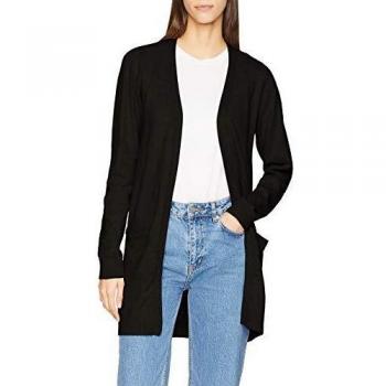 Object Objthess L/s Cardigan Noos, Chaqueta Punto para Mujer, Negro Black, 38